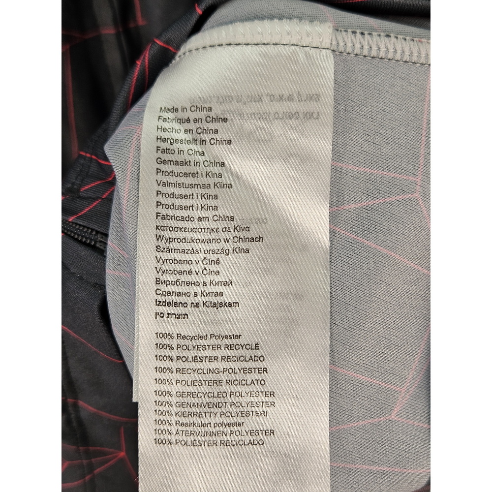 PEARL iZUMi Women's Attack Long Sleeve Cycling Jersey Gray Geometric Origami - Picture 4 of 10